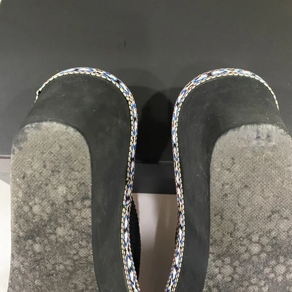 Rocket Dog Wedge-Aztec Pattern Trim- Flip Flop- Sze 8-8.5 - Picture 8 of 14